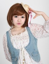 Wigs2you 全假髮 日本正品 高溫絲 中長款直髮 斜劉海 蓬松 甜美可愛型WS-2009A
